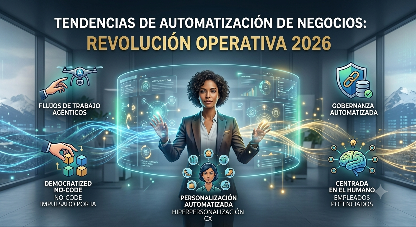 Revolución Operativa: Las 5 Tendencias de Automatización de Negocios que Marcan el 2026